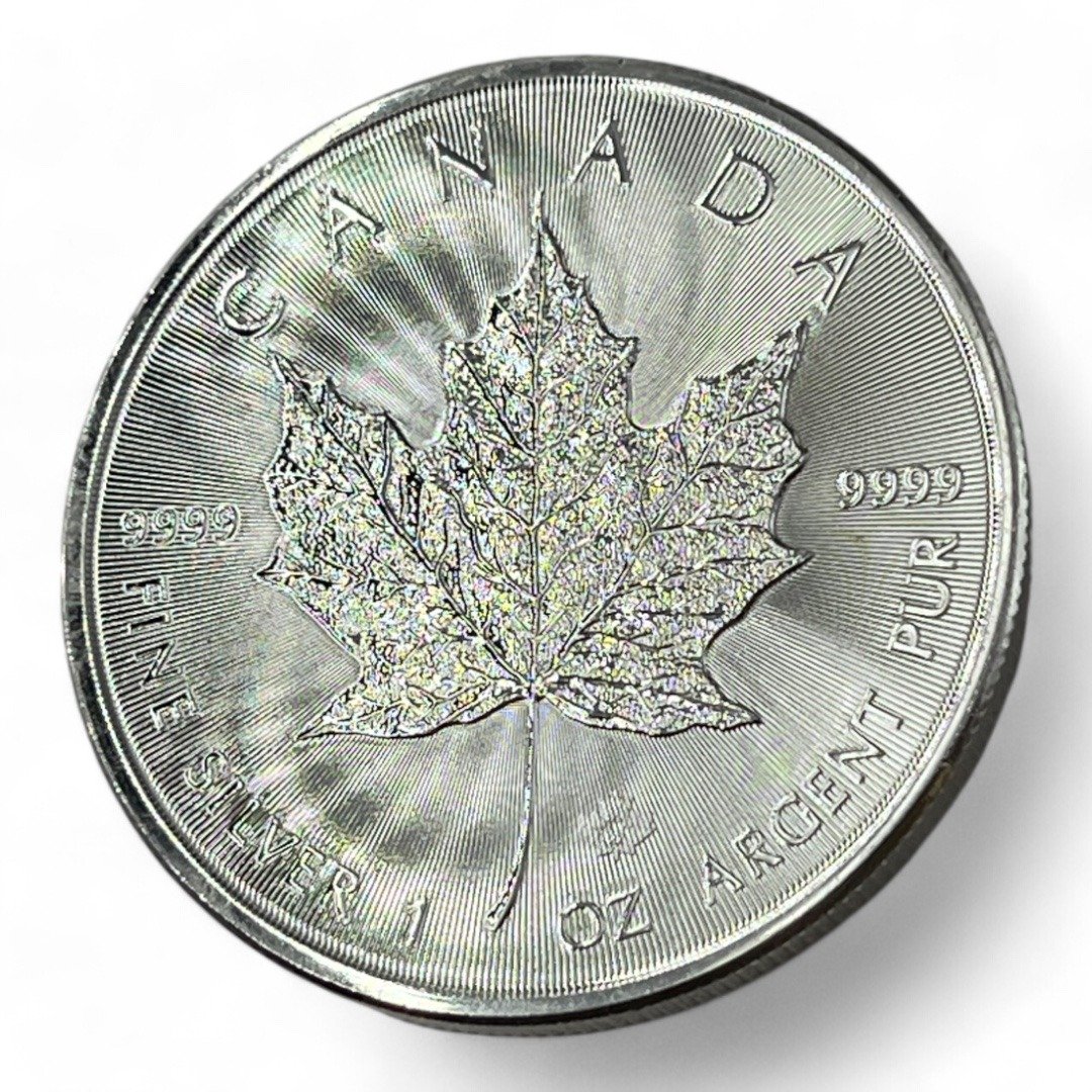 Monnaie - 1 oz / Once - Maple Leaf (31.1 grammes) en Argent 999.9 - 5 dollars 2022 - Canada – Image 3
