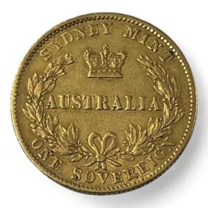 1 souverain - Victoria - Australie - 1870 - Sydney - Or - investissement - gold - french coins - numismatique - numismatic - gold coin - splendide - sovereign - britannia - pound - invest - angleterre - UK - united kingdom - once - George
