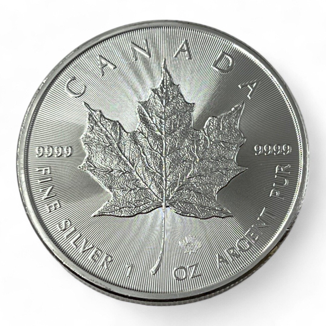 Monnaie - 1 oz / Once - Maple Leaf (31.1 grammes) en Argent 999.9 - 5 dollars 2012 - Canada