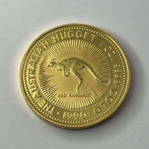 1 Oz (Once) - Nugget - 1990 ! - Australie 100 dollars
