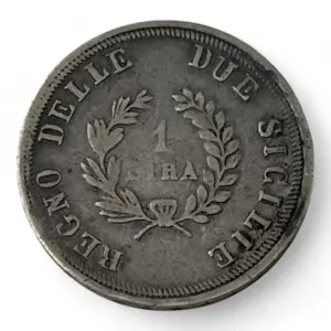 1 Lire - Joachim Murat - 1813 - Naples - (199k exemplaires) - Argent