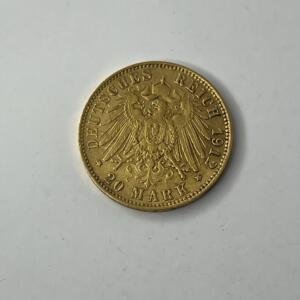 20 Mark - Wilhelm II - 1912 - Or