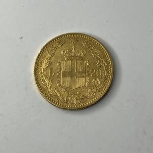 20 Lire Umberto I - 1881 - Or