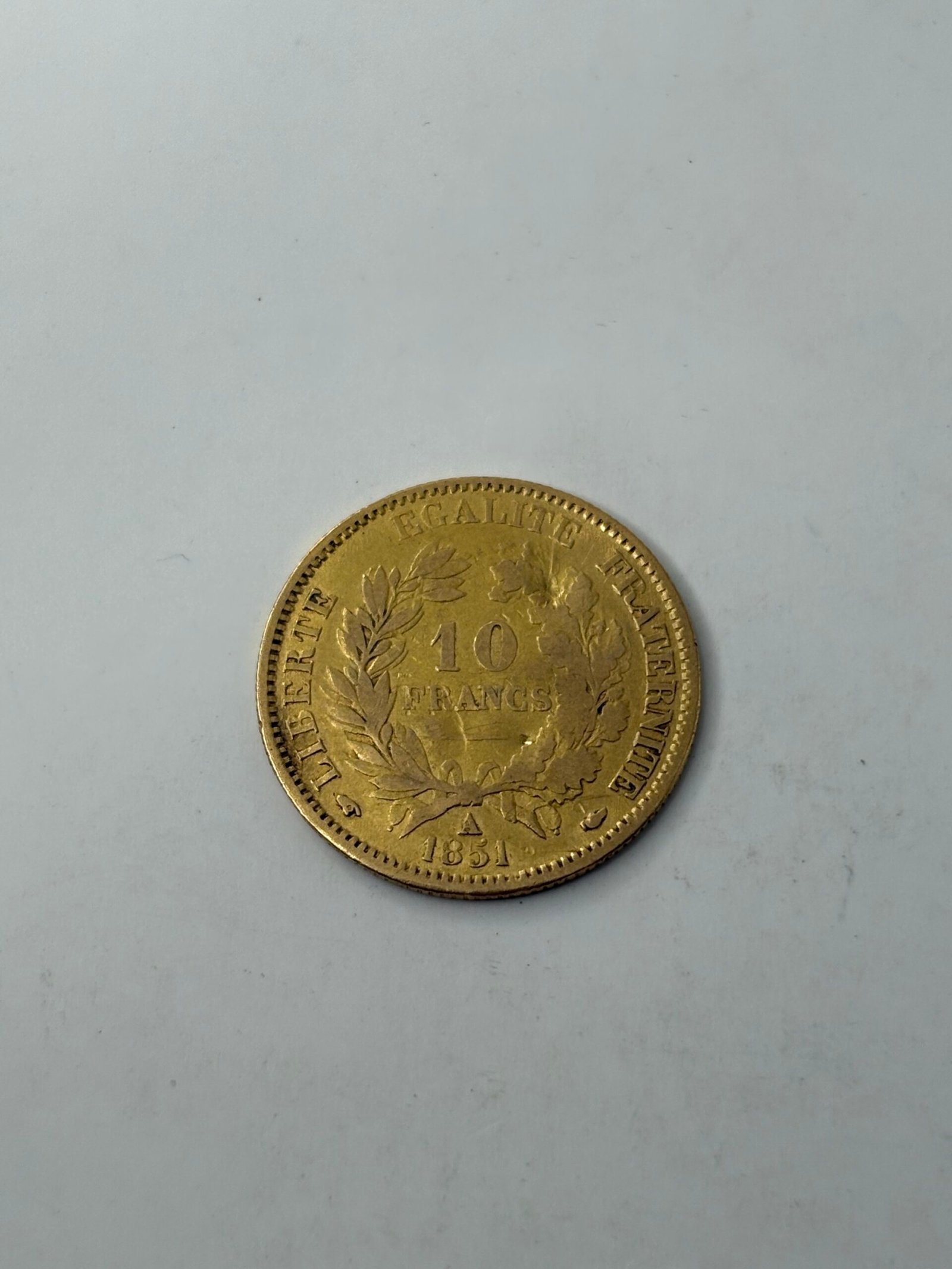 10 Francs Ceres - 1852 A - Or - 3.19 grammes
