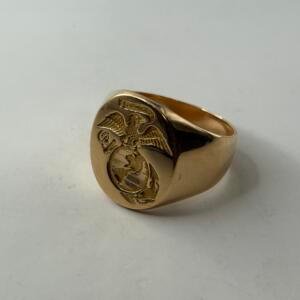 Chevalière - US Marine corps - 18K - 13.1g