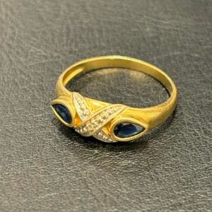 Bague - Or 18 Carats - 2.07 grammes - Taille 53