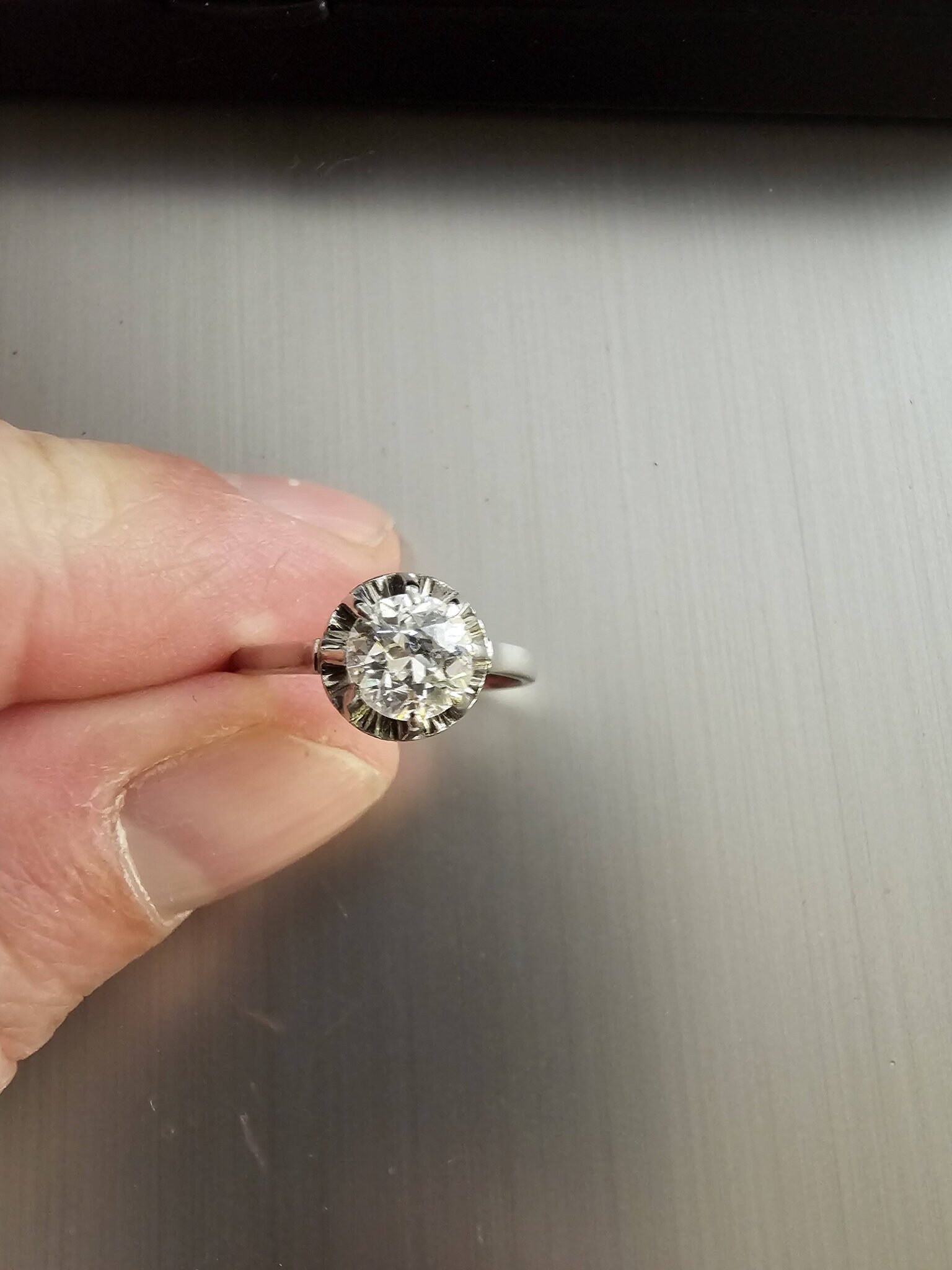 Diamant solitaire — Maison Or & Bijoux Cannes