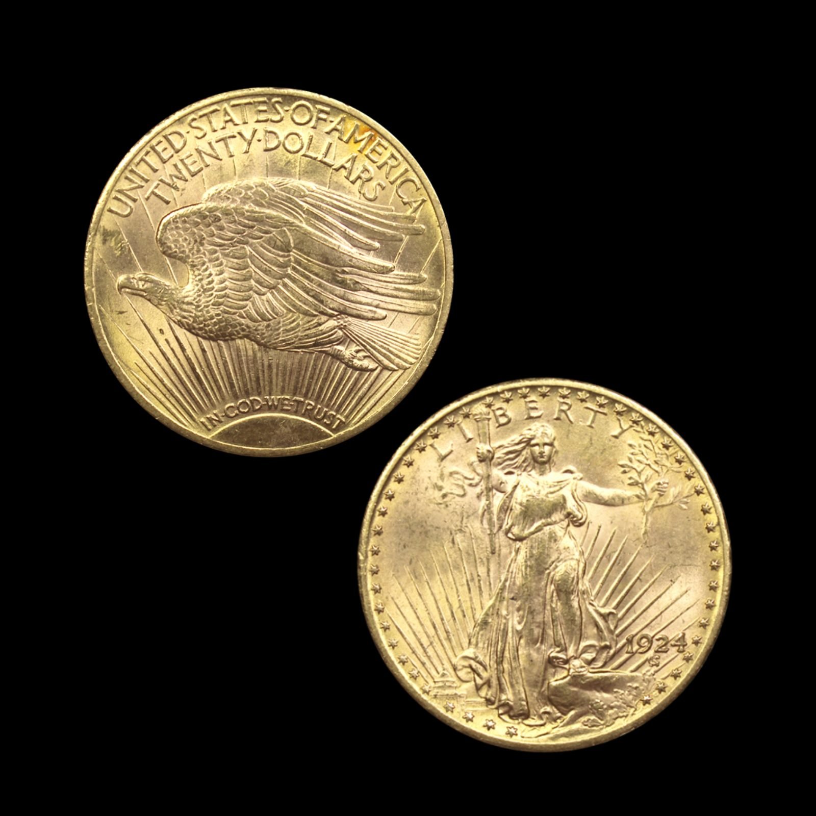 20 Dollars US Or — Pièce d'or américaine
