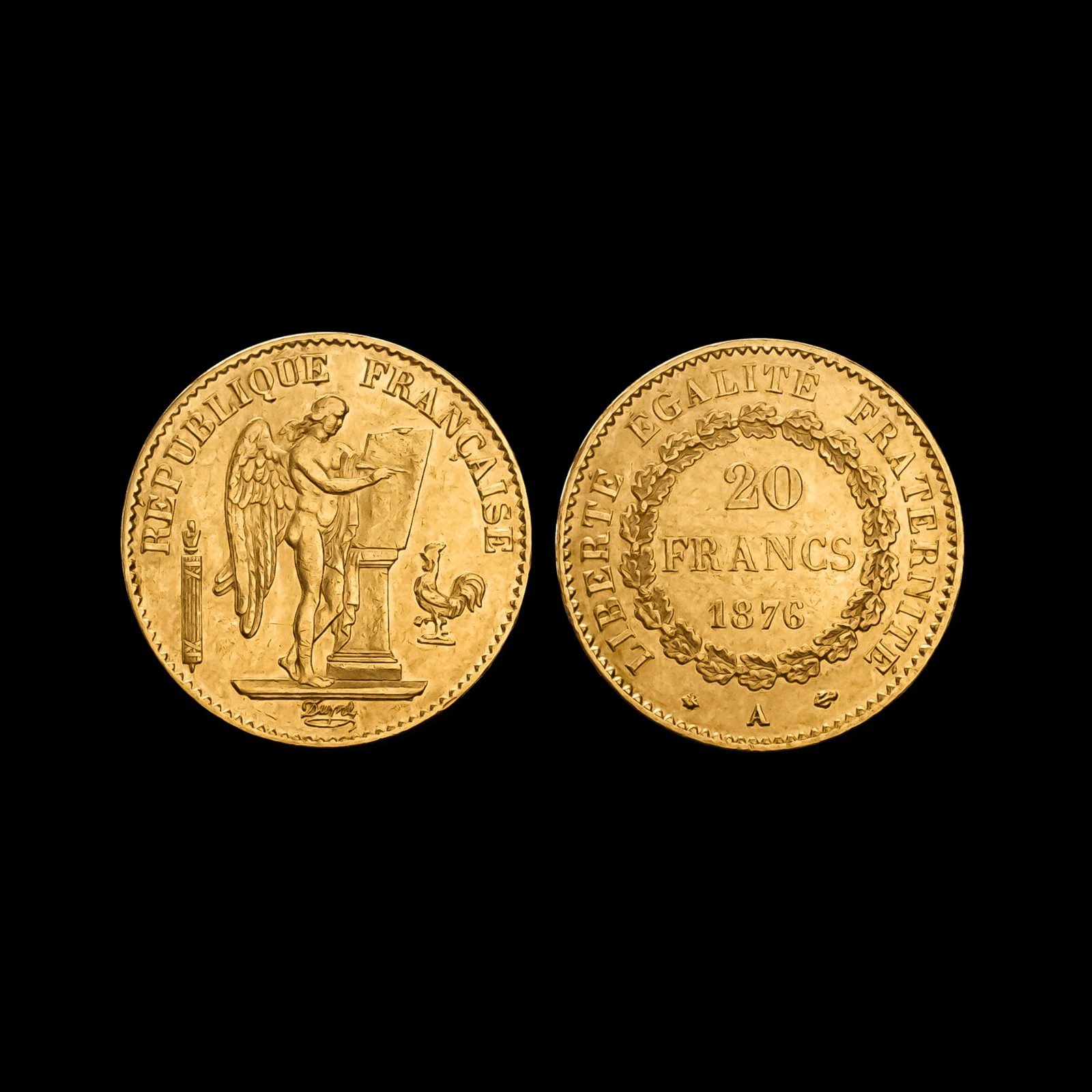 20 Francs Génie — Pièce d'or française
